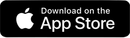 logotipo app store en fondo negro con letras blancas